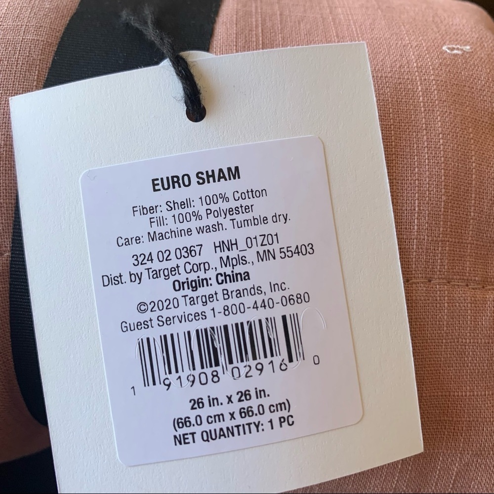 COPY - Hearth & Hand with Magnolia Euro Pillow Sham Copper